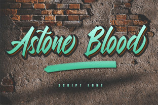 Astone Blood: The Urban Script Handwritten Font for Editorial Design