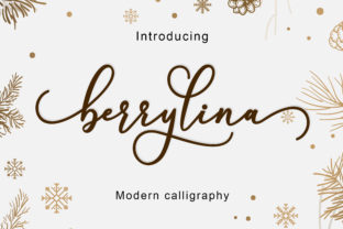 Berrylina Script: A Dynamic Typeface for Editorial Design