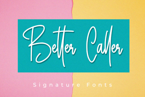 Better Caller Script Handwritten Font Review for Makers