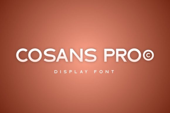 Cosans Pro: A Minimalist Sans Serif for Clean Brand Identity