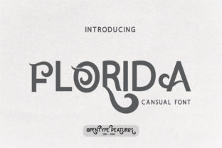 Florida Typeface: A Bold Serif for Editorial Design