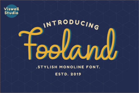 Fooland Font Review: A Modern Script Handwritten Choice