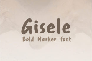 Gisele Bold Handwritten Font for Campaign Design