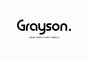 Grayson Typeface: A Modern Sans Serif for Editorial Design