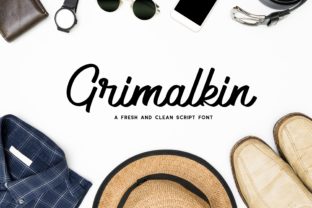 Grimalkin: The Ultimate Script Handwritten Font