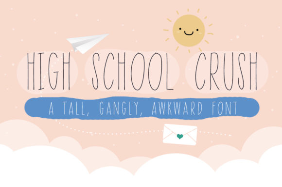 High School Crush Typeface Review for Modern Branding Projects