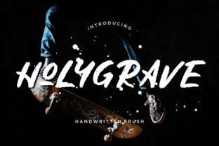 Holygrave: The Handwritten Brush Script Font for Standout Campaigns
