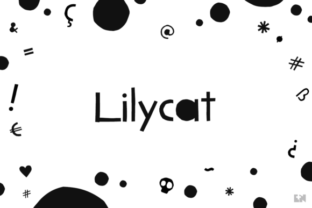 Lilycat Typeface: A Playful Decorative Font for Handmade Branding