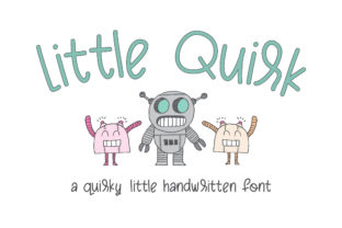 Little Quirk: A Sweet Handwritten Typeface for Editorial Design