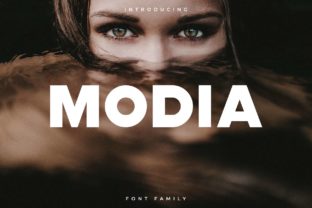 Modia Typeface Review: Bold Sans Serif for Modern Branding