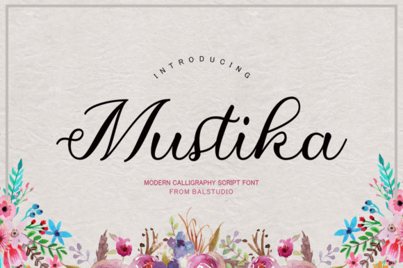 Mustika Font Review: Elegant Script Design