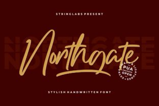 Northgate Typeface for Bold Editorial and Creative Projects