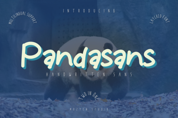 Pandasans: The Handwritten Sans Font for Scroll-Stopping Visuals