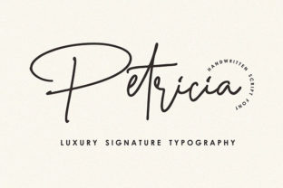 Petricia Font Review: Stylish Script Handwritten Typeface for Modern Branding