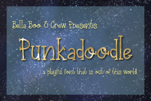 Punkadoodle: The Playful Serif Font for Engaging Editorial Design
