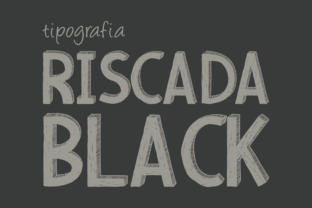 Riscada: A Bold Script Handwritten Font for Standout Craft Designs