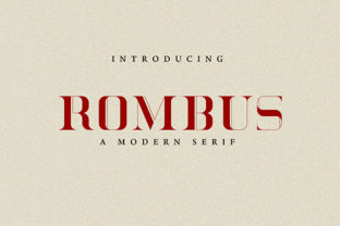 Rombus Serif Typeface: Elevate Your Digital Brand Identity