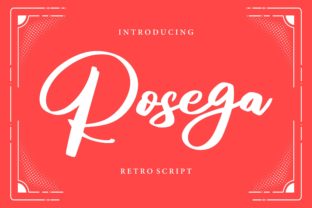 Rosega Script Font Review for Handmade Brands