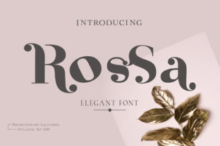Rossa Typeface Review: Modern Serif for Digital Branding