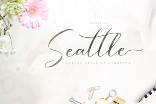 Seattle Script Font for Editorial Design and Brand Identity