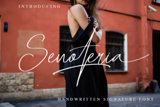 Senoteria Script Font Review: Elegant Branding & Design Applications