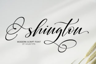 Shington Script: A Sweet Handwritten Typeface for Editorial Design
