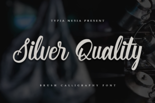 Silver Quality Typeface for Elegant Digital Branding