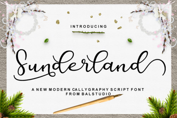 Sunderland Script Font for Bold Digital Campaigns