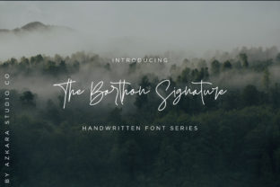 The Barthon: A Stunning Handwritten Font for Boutique Branding