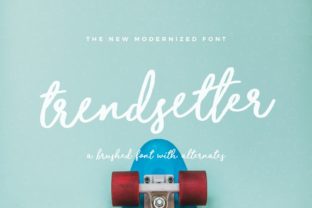 Trendsetter Script Handwritten Font for Modern Branding