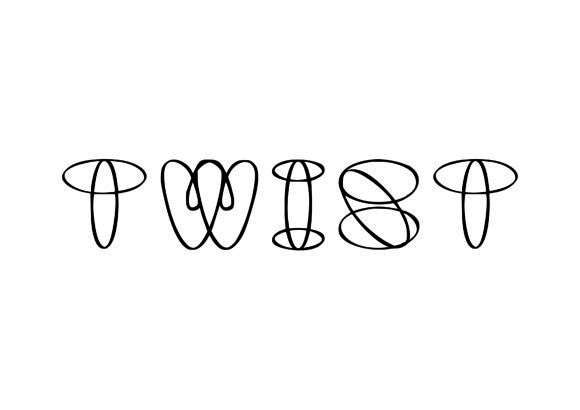 Twist: A Playful Thin Outlined Font for Creative Craft Projects